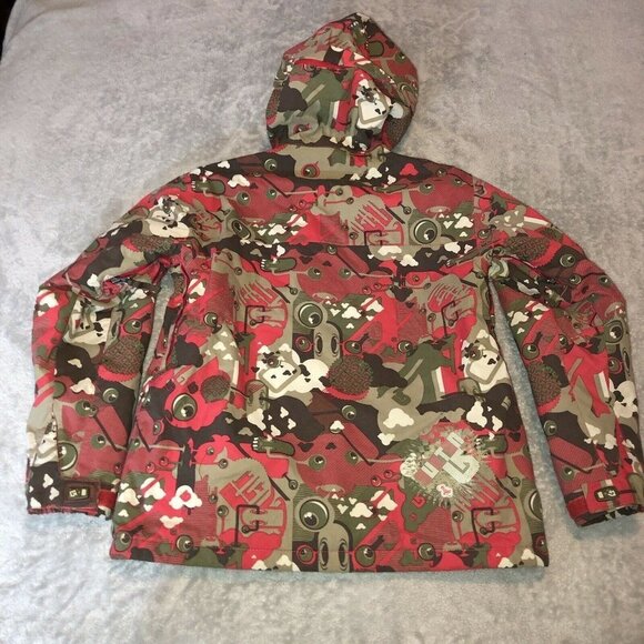 BURTON The Apollo Jacket Boys Kids Multicolor Print Snowboard Ski Jacket - Picture 7 of 13
